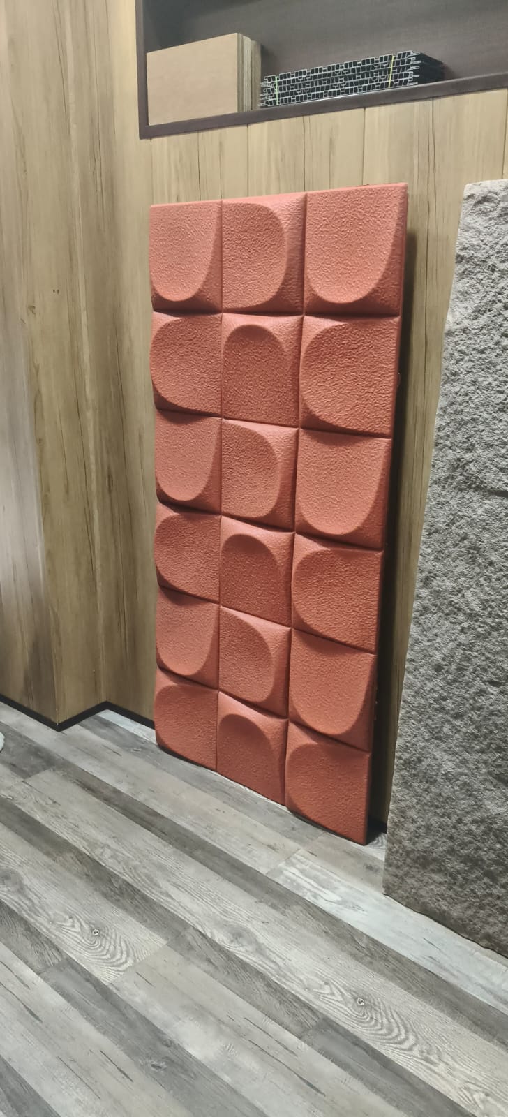 Pink Curved Panel